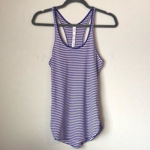 \Lululemon\• Striped Racerback Tank